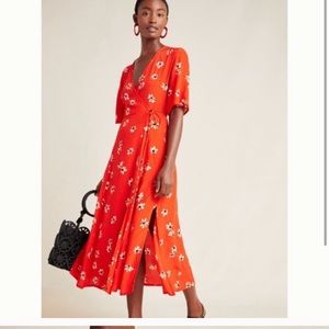 Faithful The Brand x Anthropologie Wrap Dress